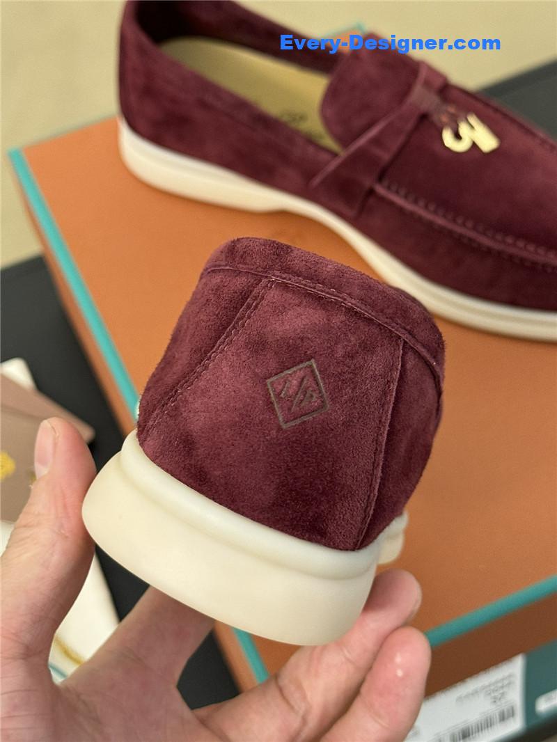 L0r0 P1ana walk cashmere loafers