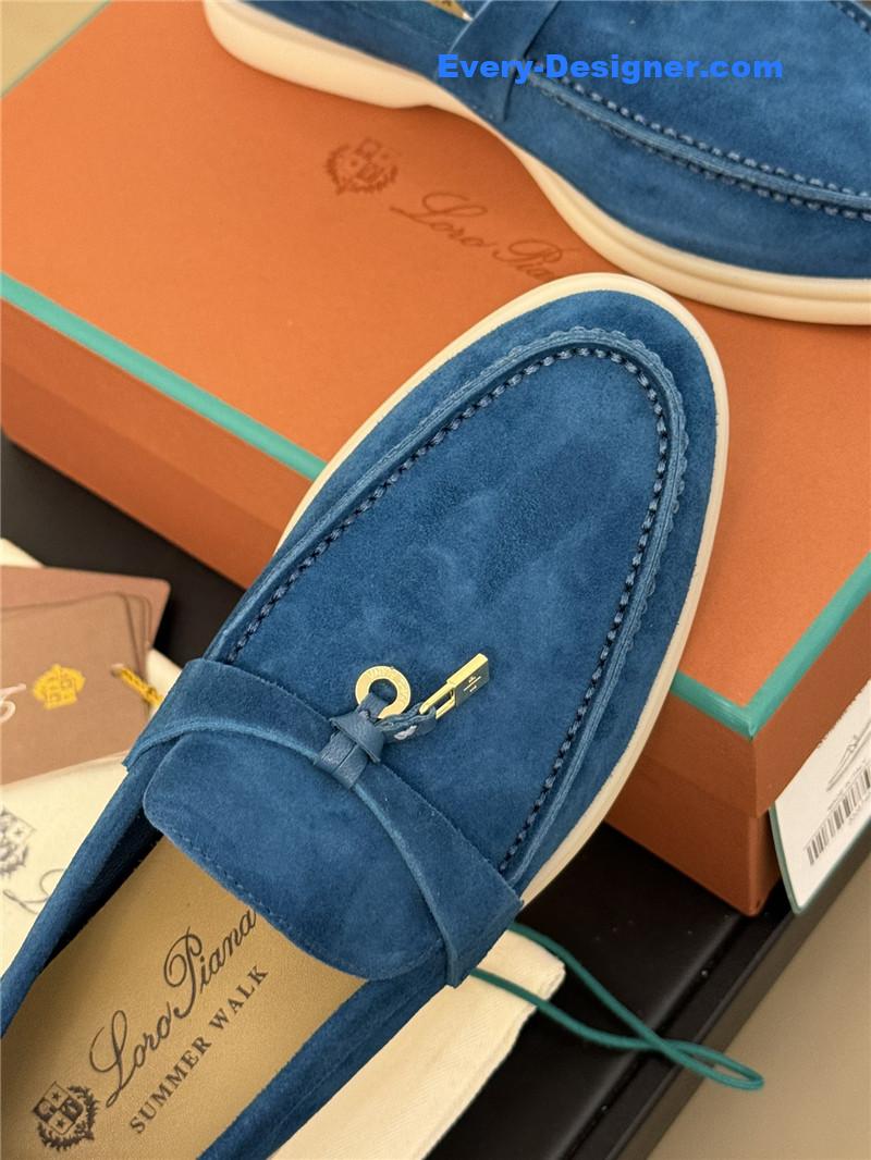 L0r0 P1ana walk cashmere loafers