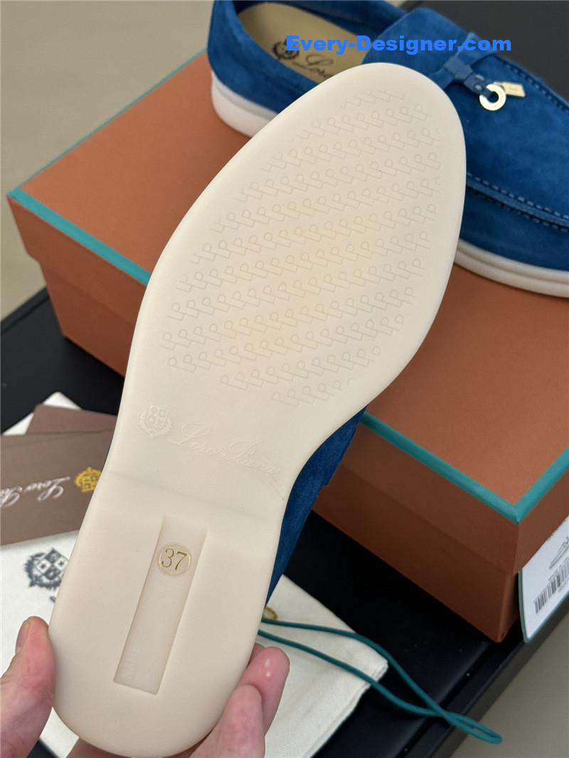 L0r0 P1ana walk cashmere loafers