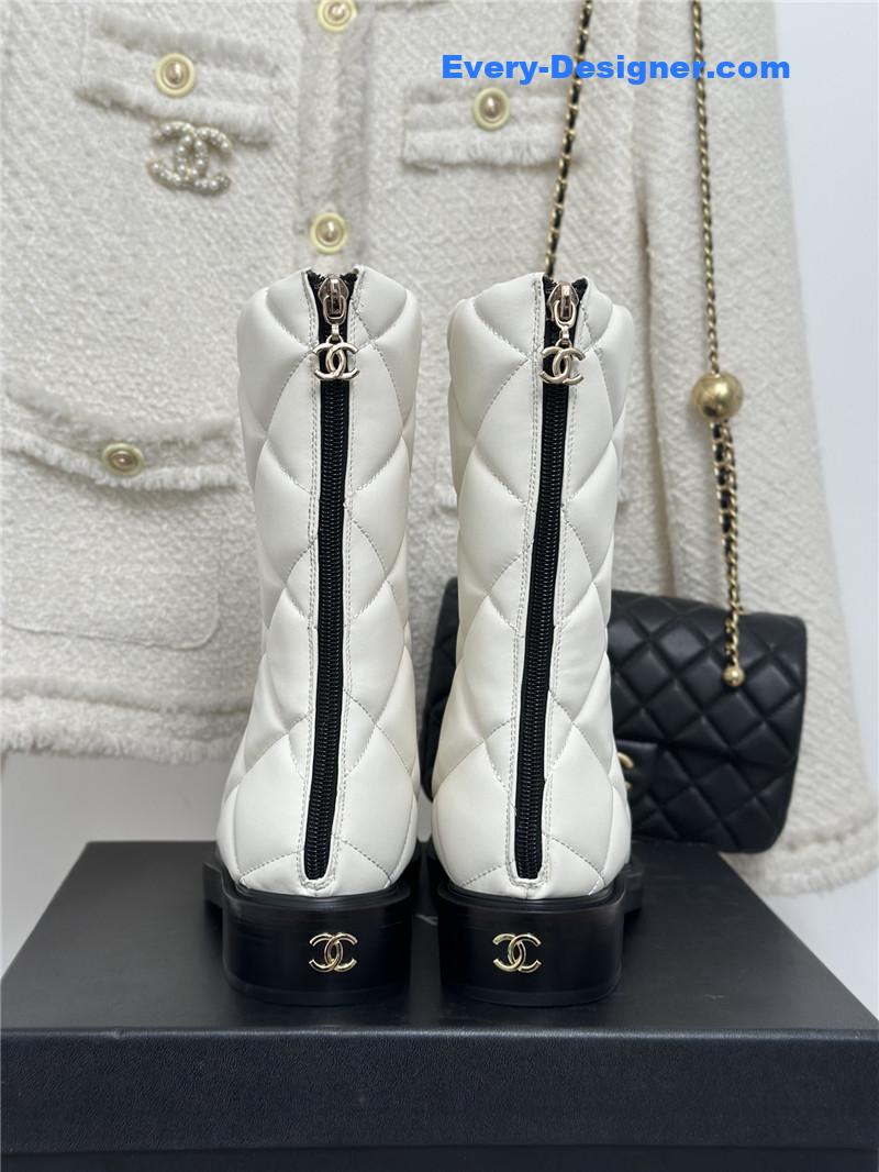 CC rhombus platform boots