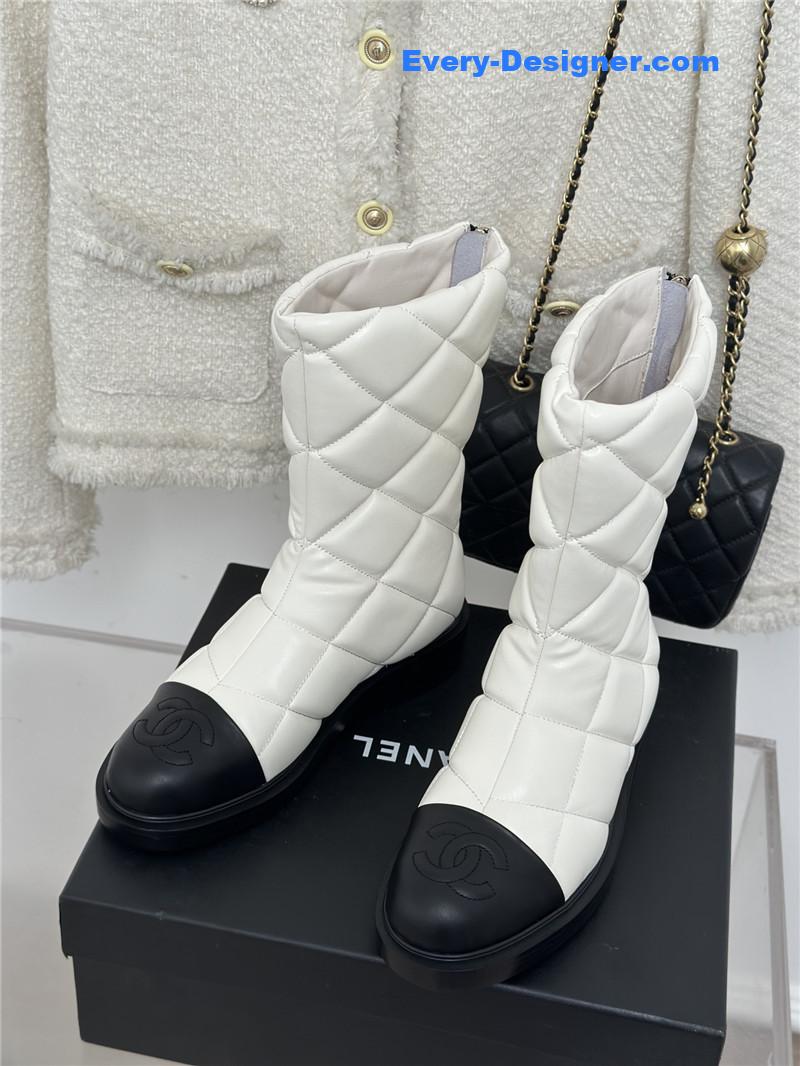 CC rhombus platform boots