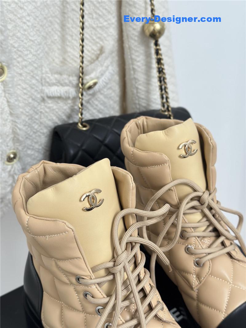 CC rhombus platform boots