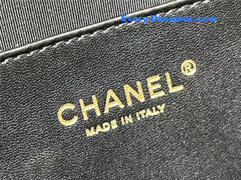 Ch**el logo retro tote shopping bag