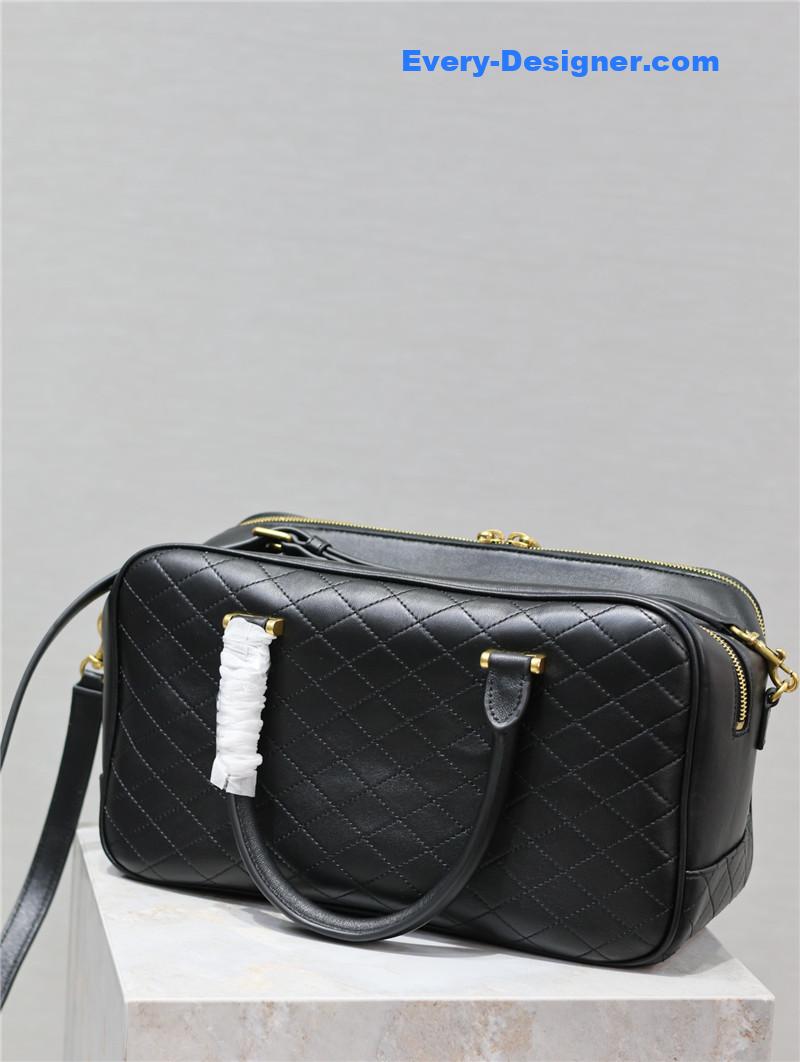 ysl liya leather duffle bag