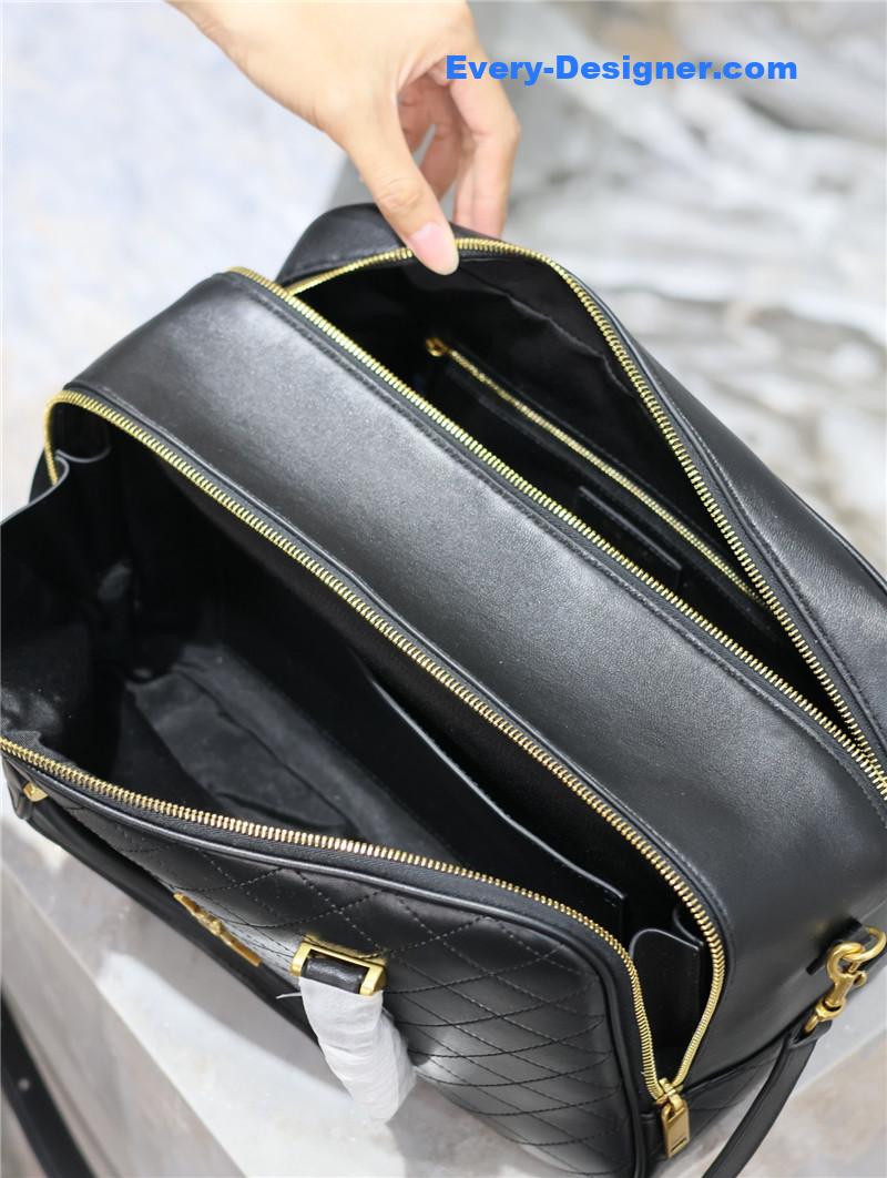 ysl liya leather duffle bag