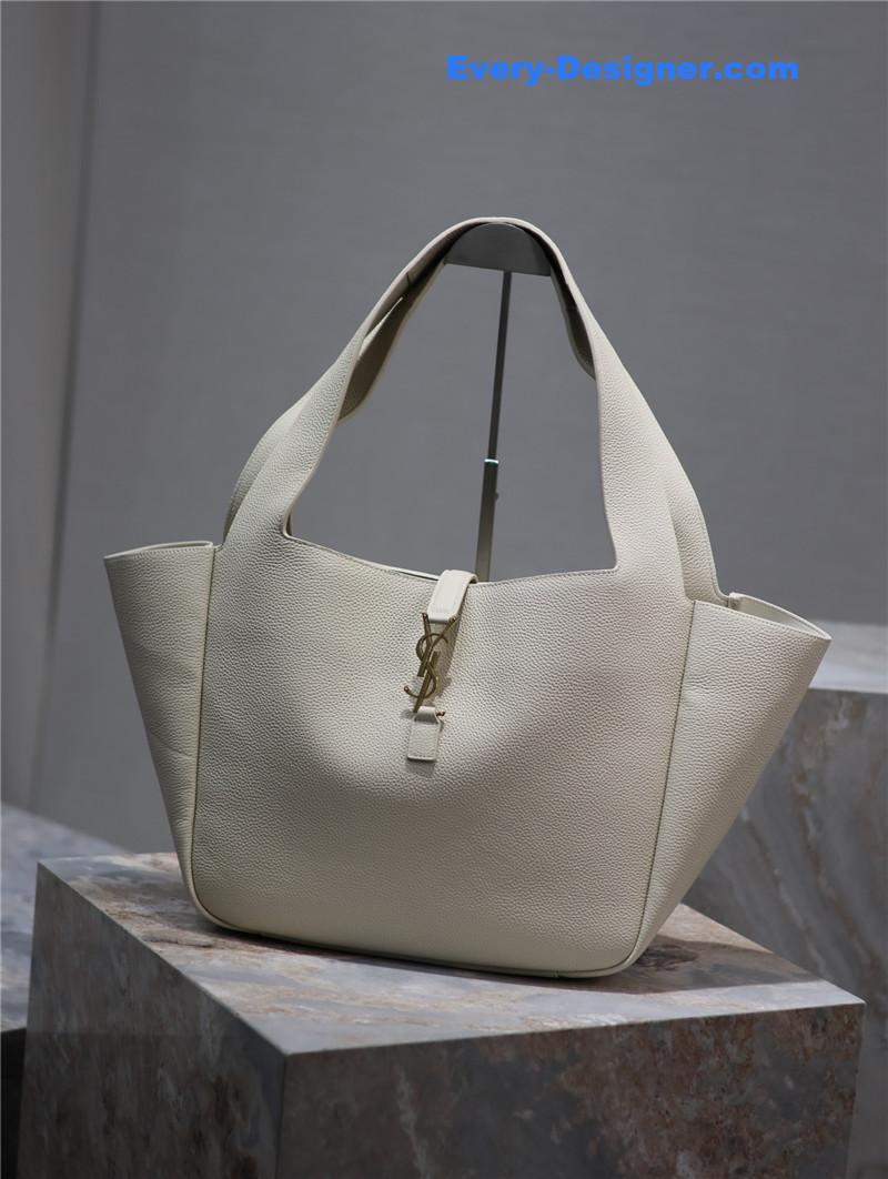 Sa1nt Lau*nt bea leather tote bag
