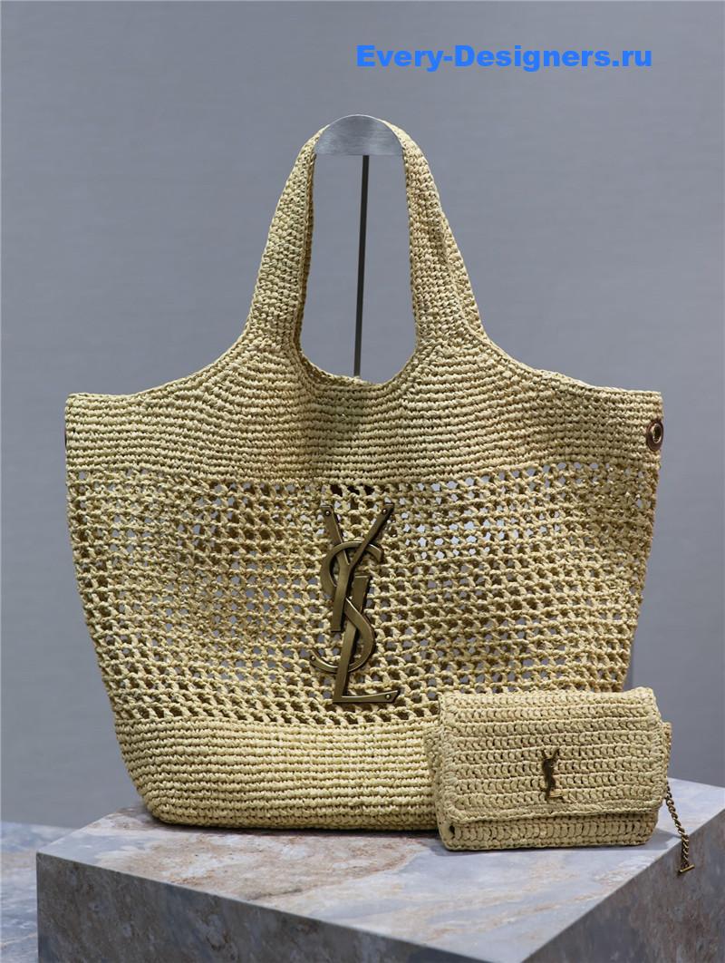 ysl Icare maxi shopping tote bag