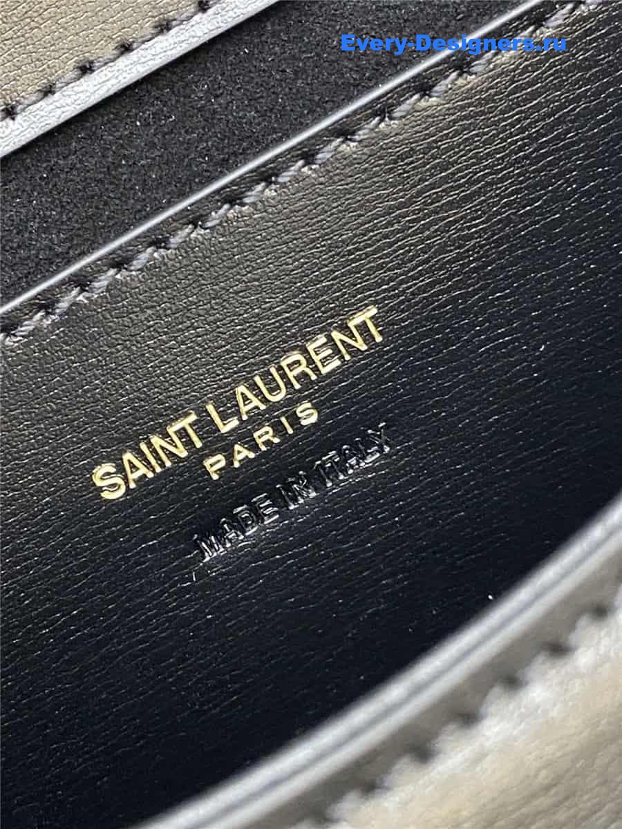 Sa1nt Lau*nt voltaire leather shoulder bag