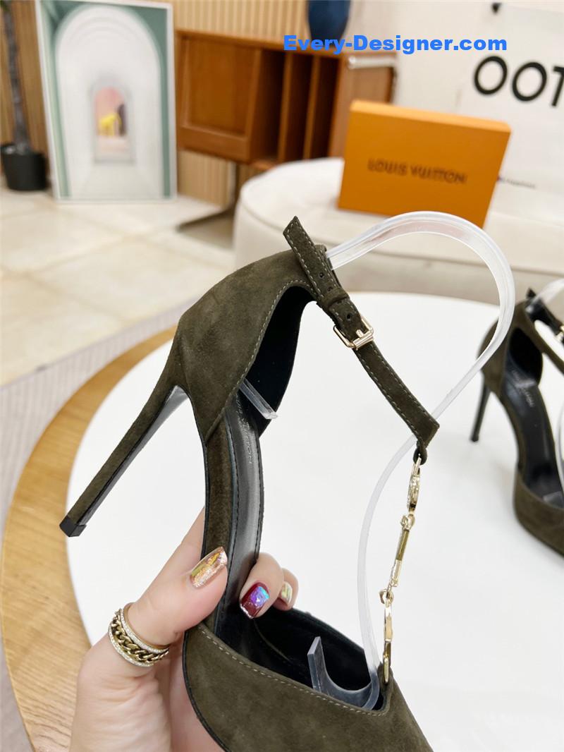 l0vis Vvtt0n lv metal chain high heels