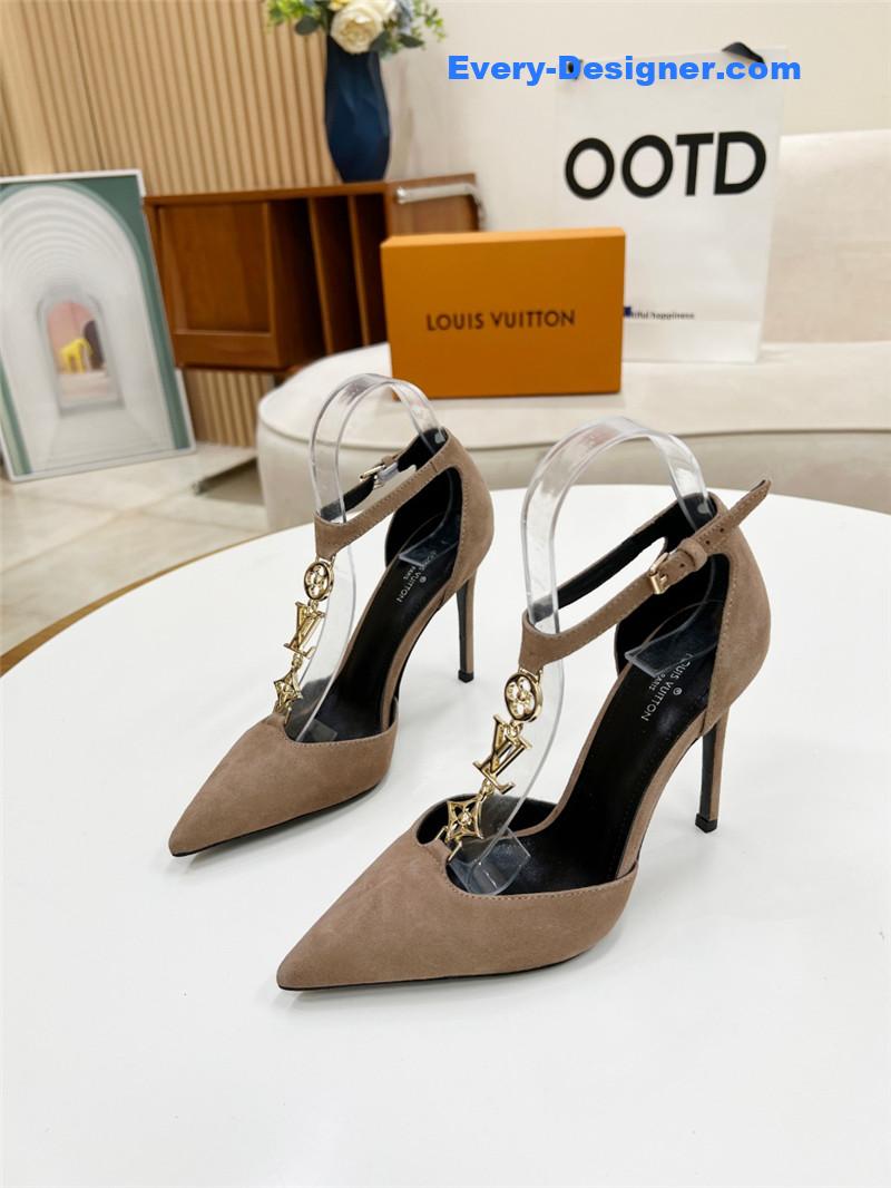 l0vis Vvtt0n lv metal chain high heels