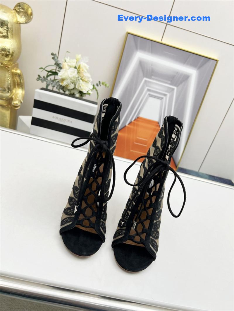 aquazzura embroidered open-toe heeled sandals