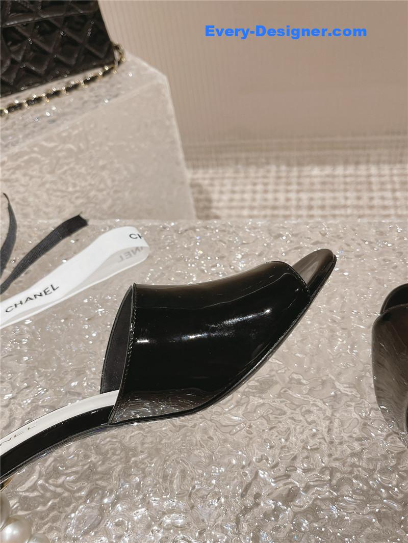 CC hot style shoe upper big logo slippers