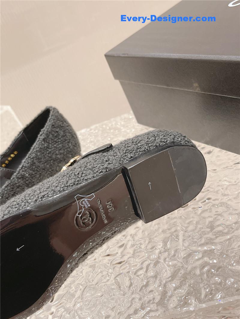 CC new sunflower buckle Mary Jane shoes