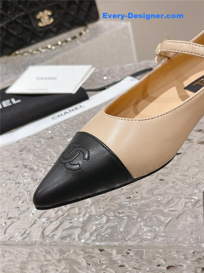 CC new sunflower buckle Mary Jane shoes