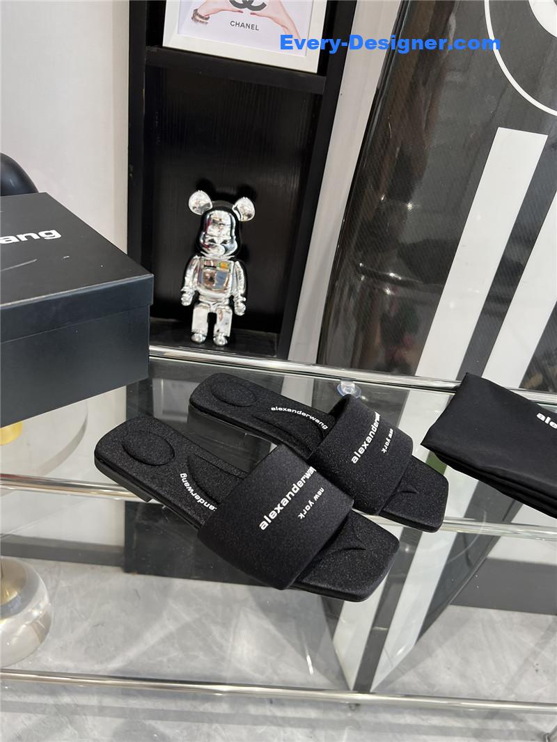 alexander wang macaron slippers