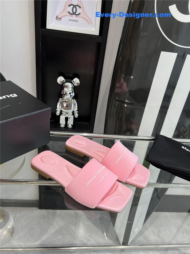 alexander wang macaron slippers