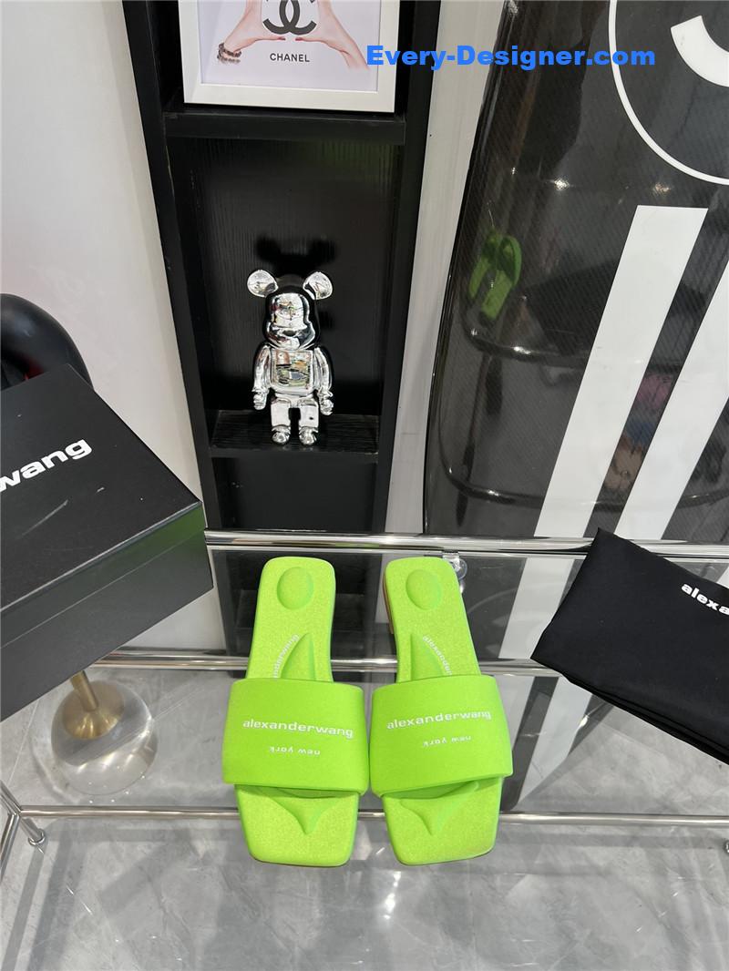 alexander wang macaron slippers