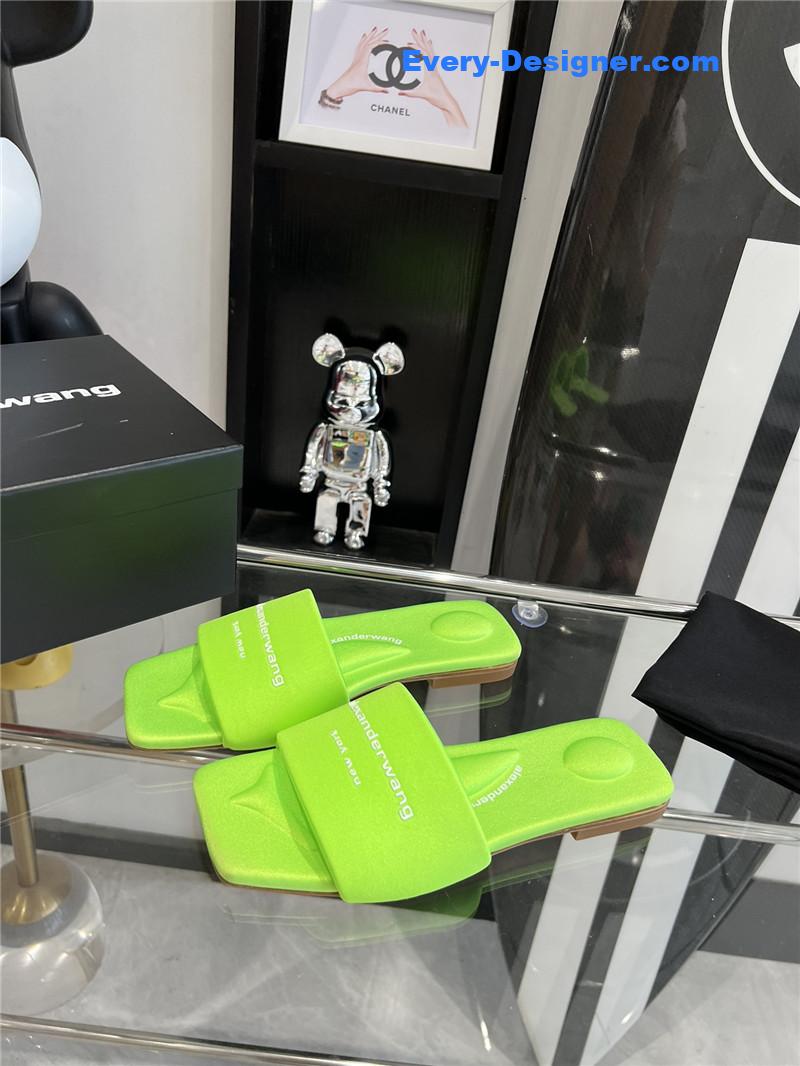 alexander wang macaron slippers