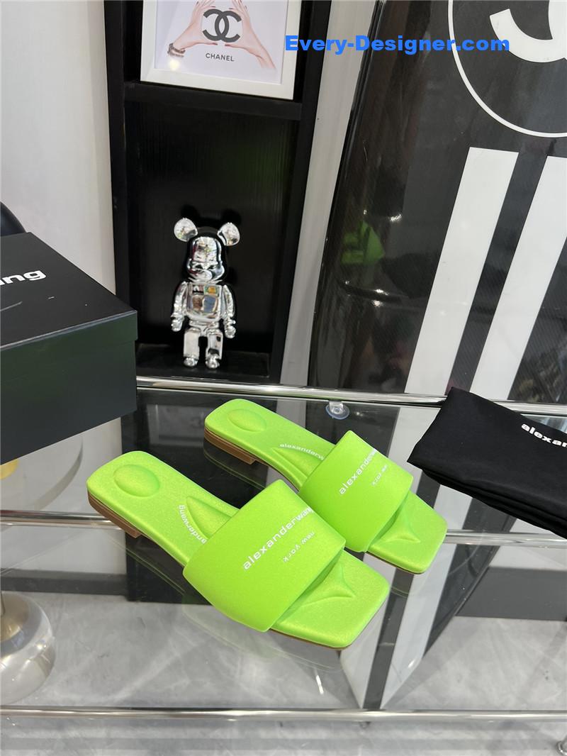 alexander wang macaron slippers