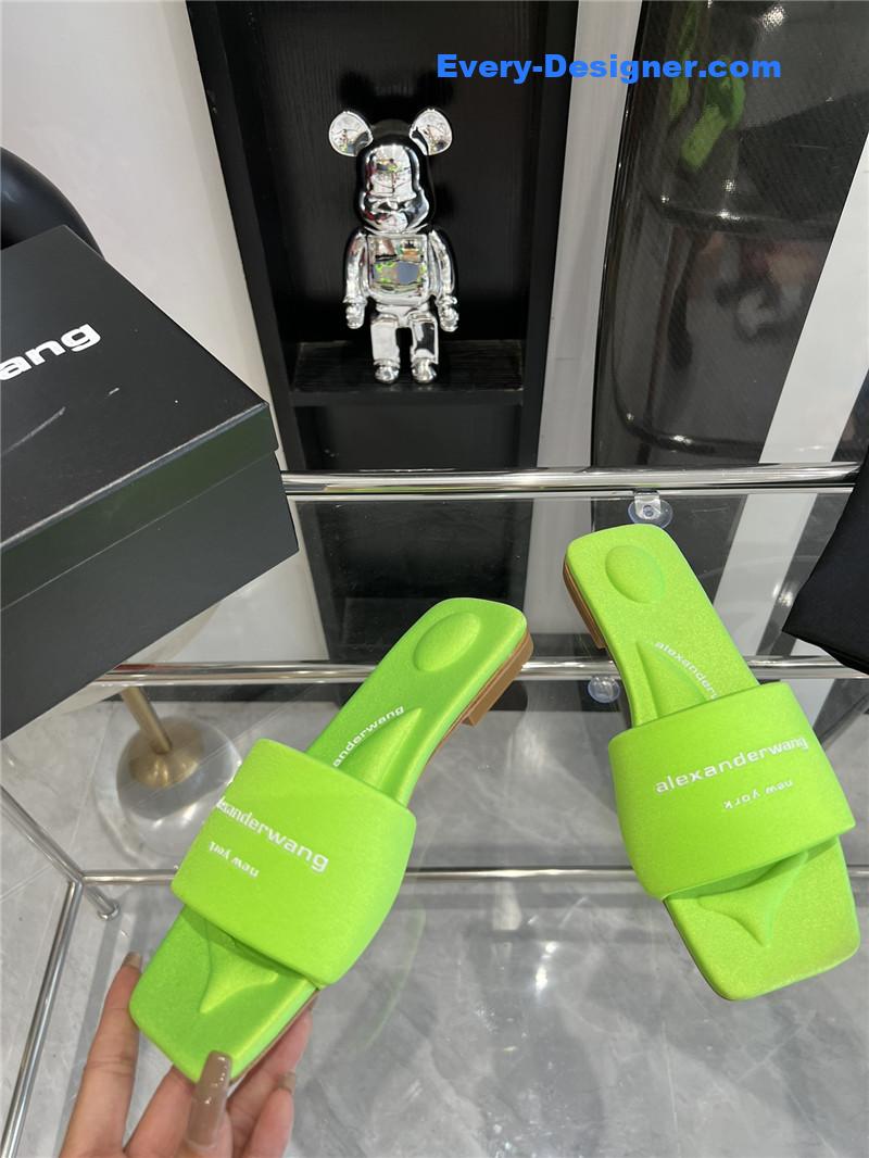 alexander wang macaron slippers