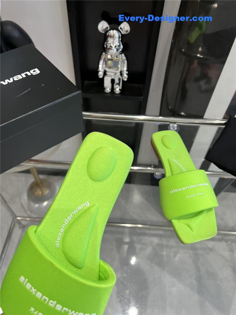 alexander wang macaron slippers