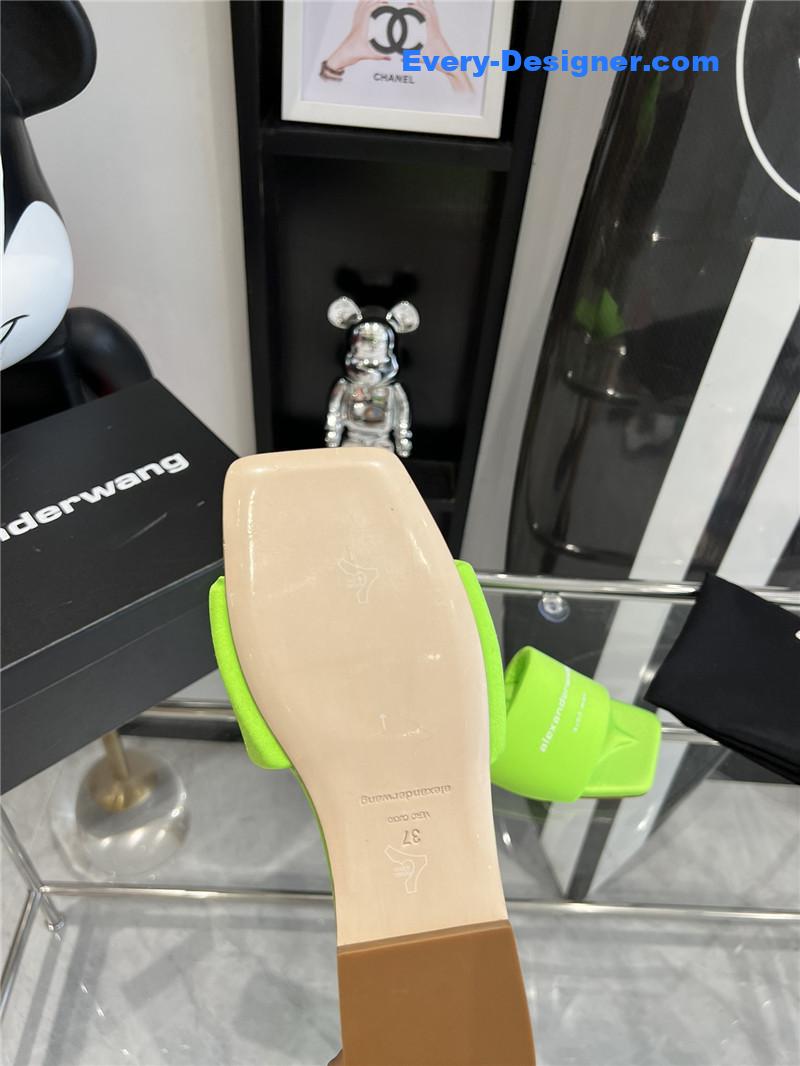 alexander wang macaron slippers