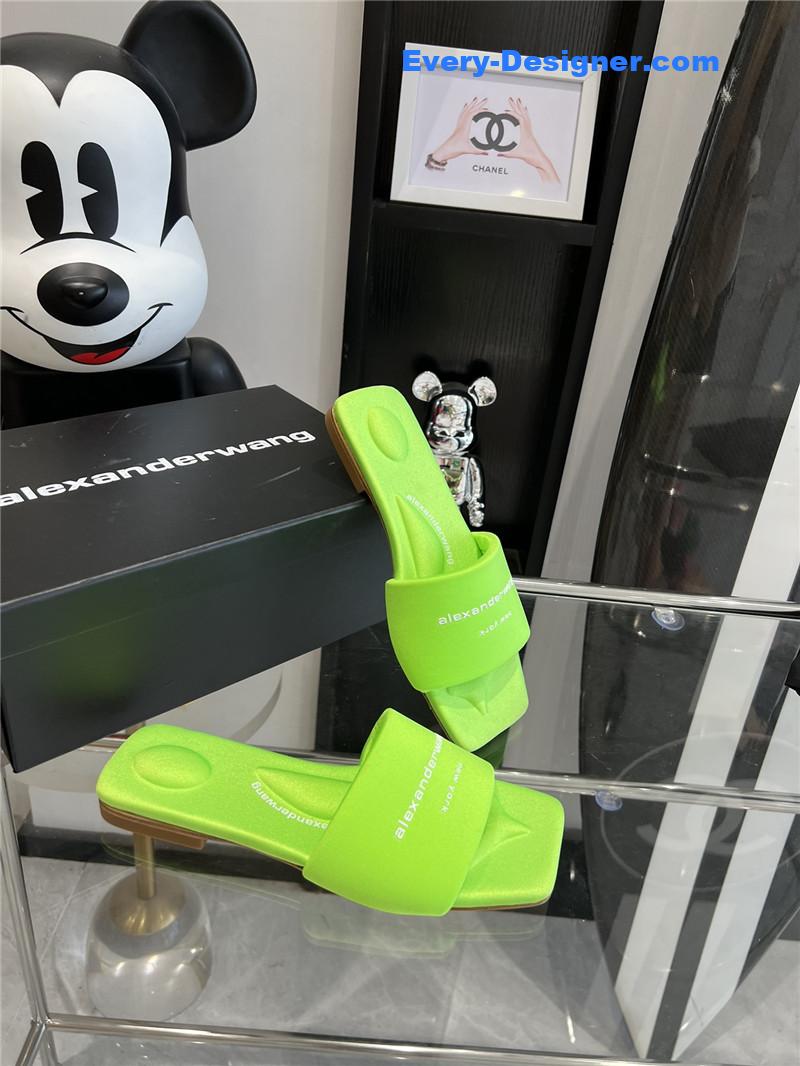 alexander wang macaron slippers