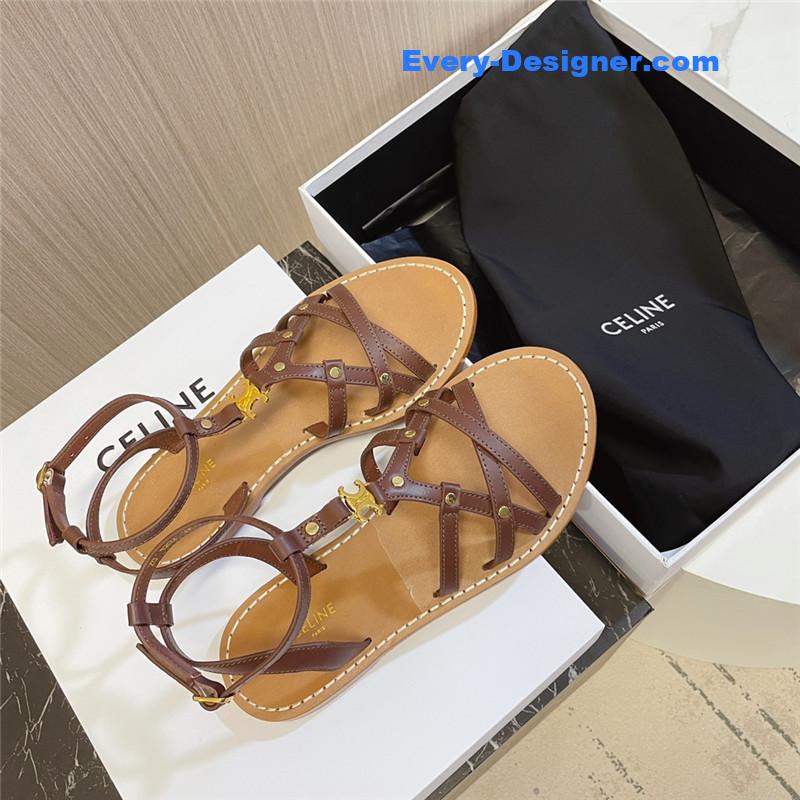 Ce1i*e arc de triomphe british style sandals