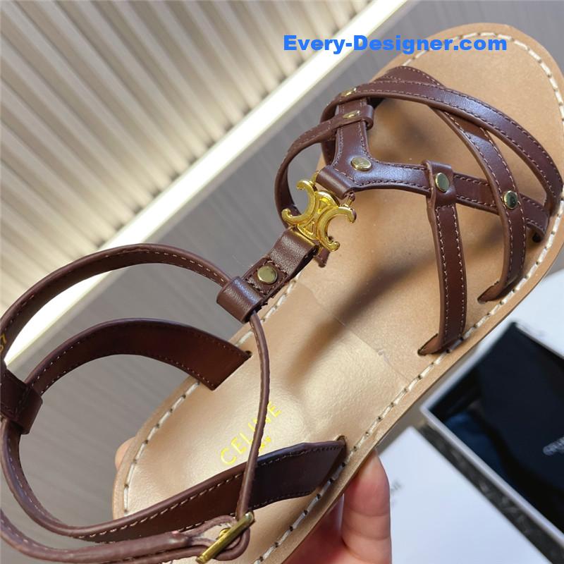 Ce1i*e arc de triomphe british style sandals