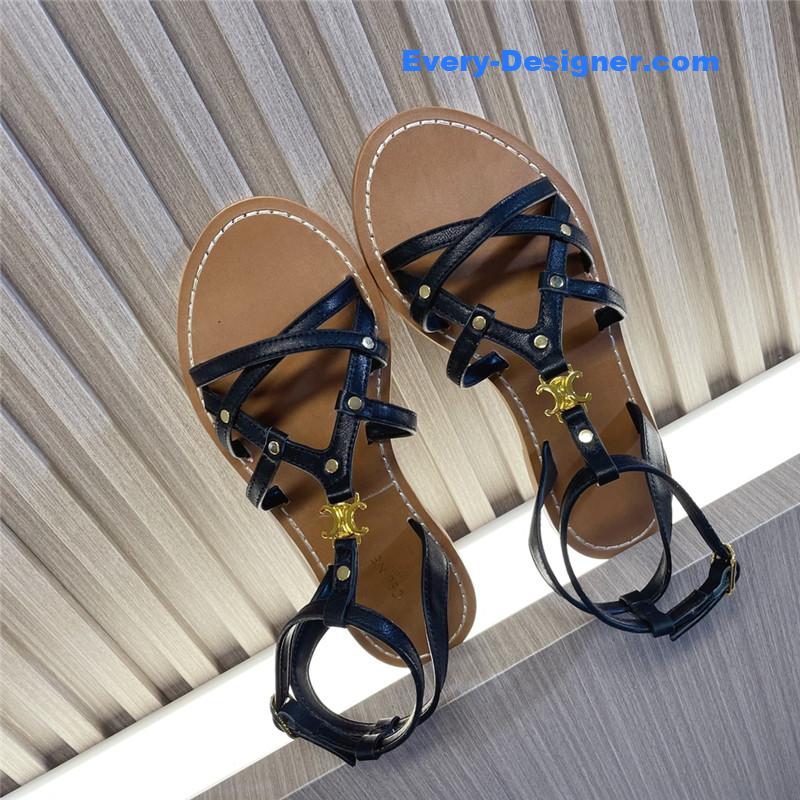 Ce1i*e arc de triomphe british style sandals