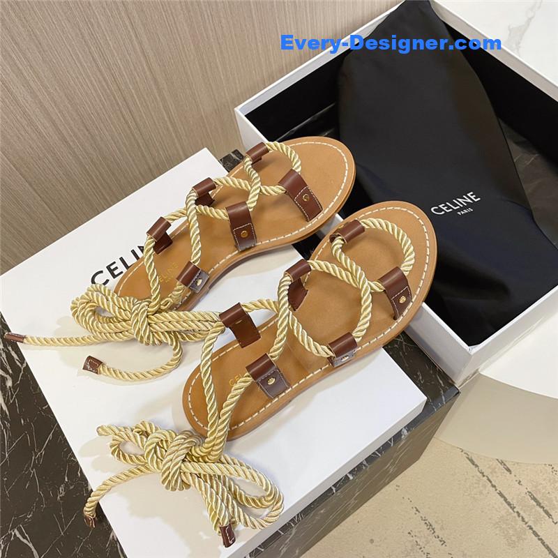 Ce1i*e arc de triomphe british style sandals