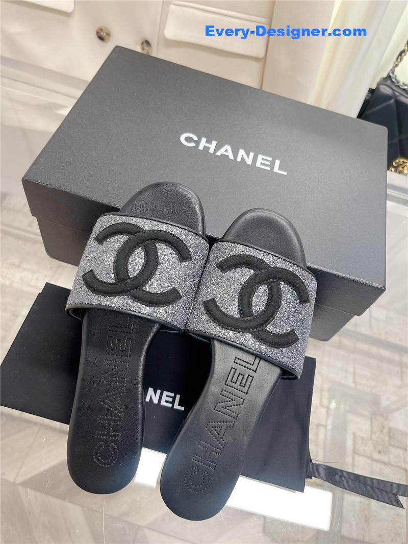 CC pure handmade lozenge car line slippers