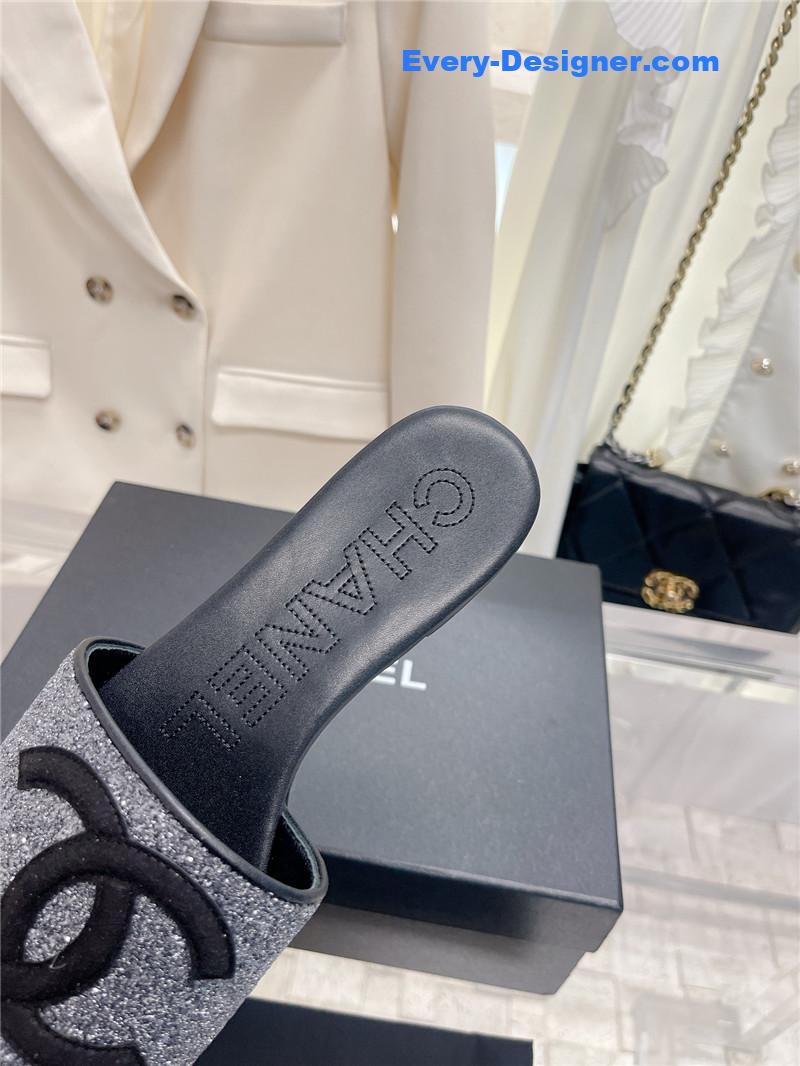 CC pure handmade lozenge car line slippers