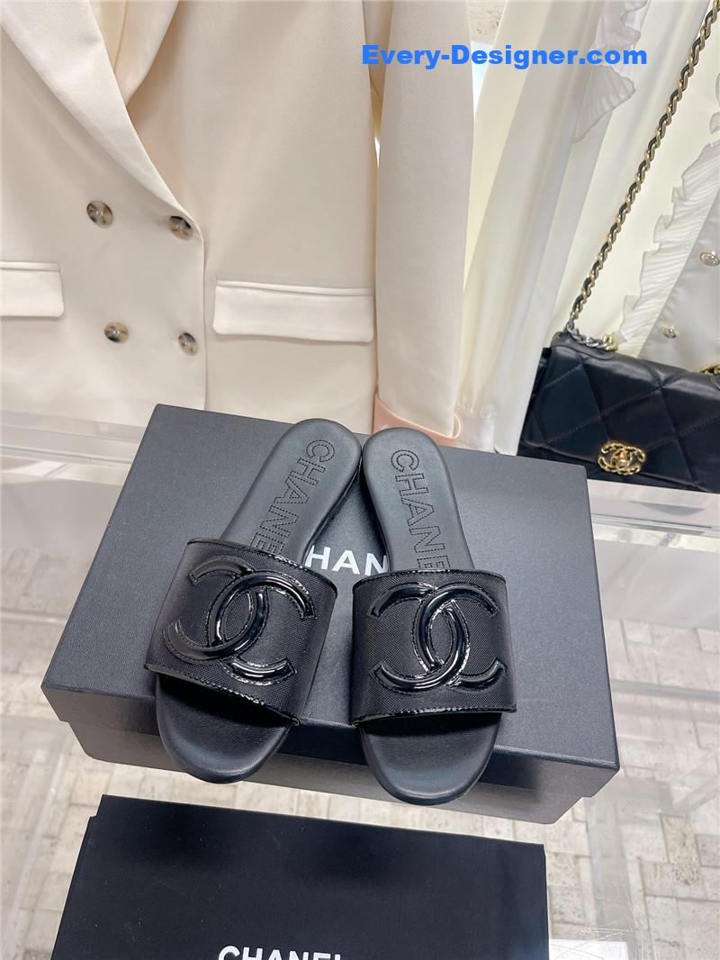 CC pure handmade lozenge car line slippers