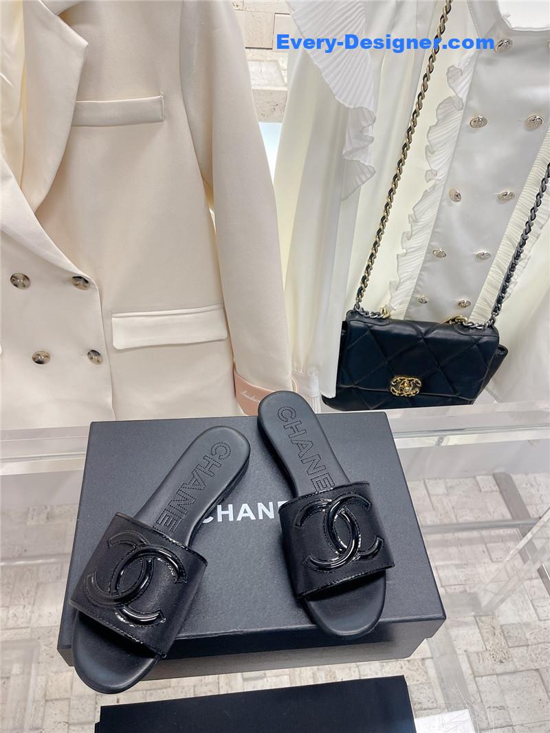 CC pure handmade lozenge car line slippers