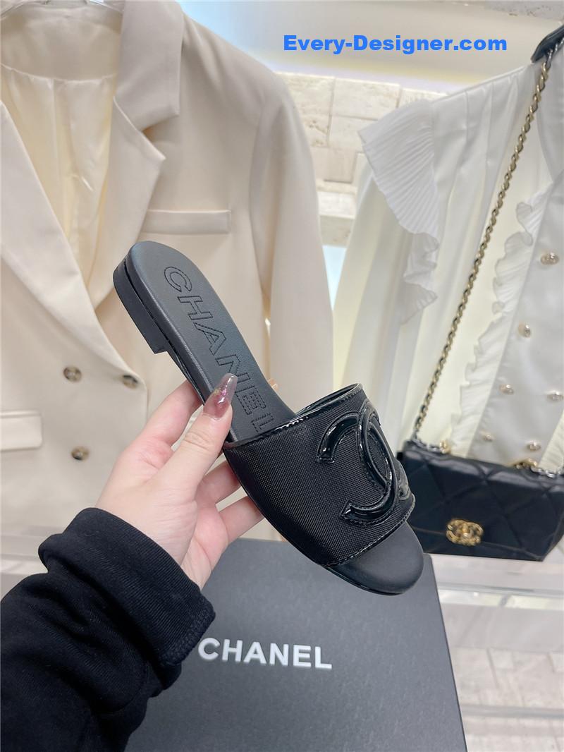 CC pure handmade lozenge car line slippers