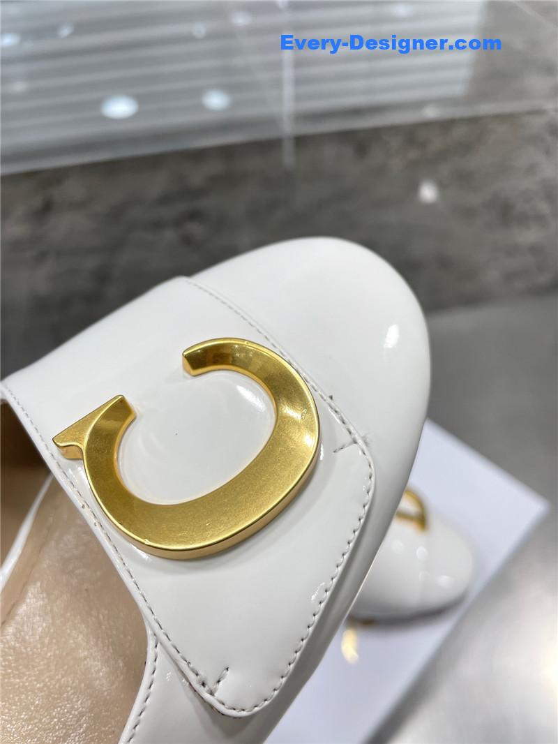 D10r new baotou chunky heel sandals