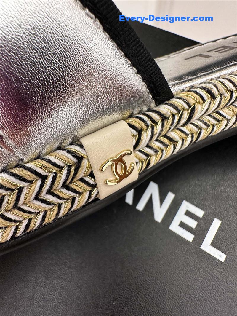 CC velcro lazy slippers