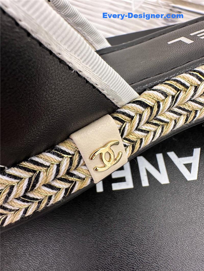 CC velcro lazy slippers