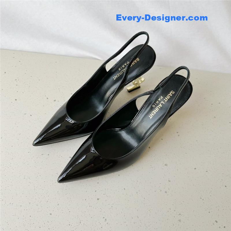 YSL classic high-heeled shoes