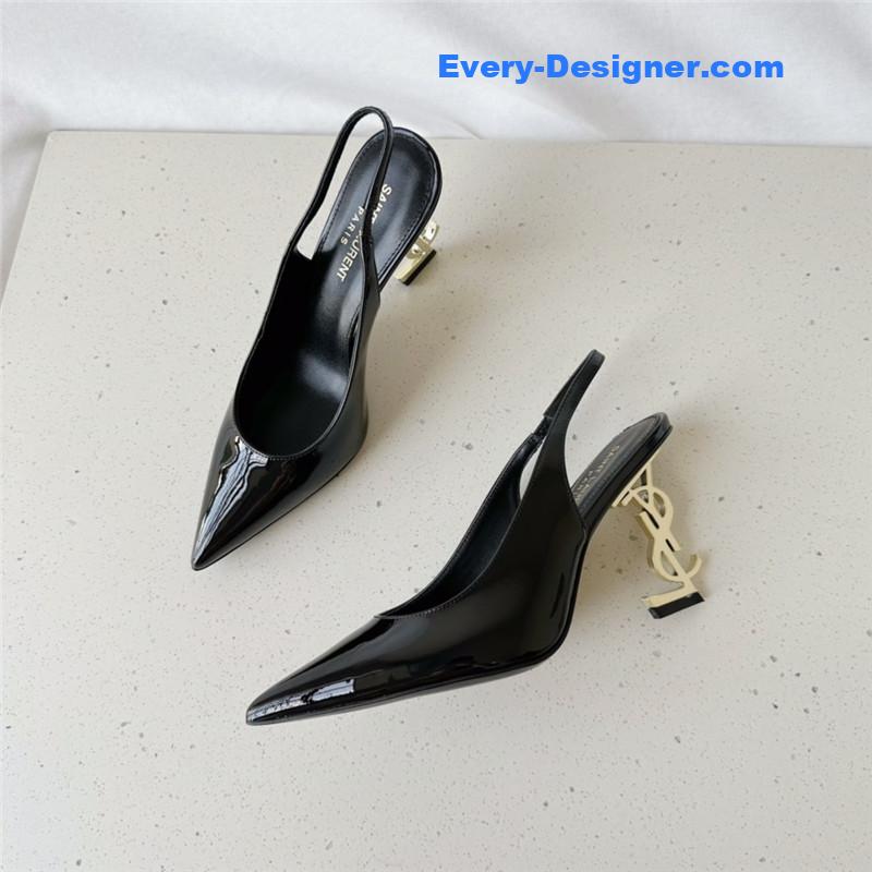 YSL classic high-heeled shoes
