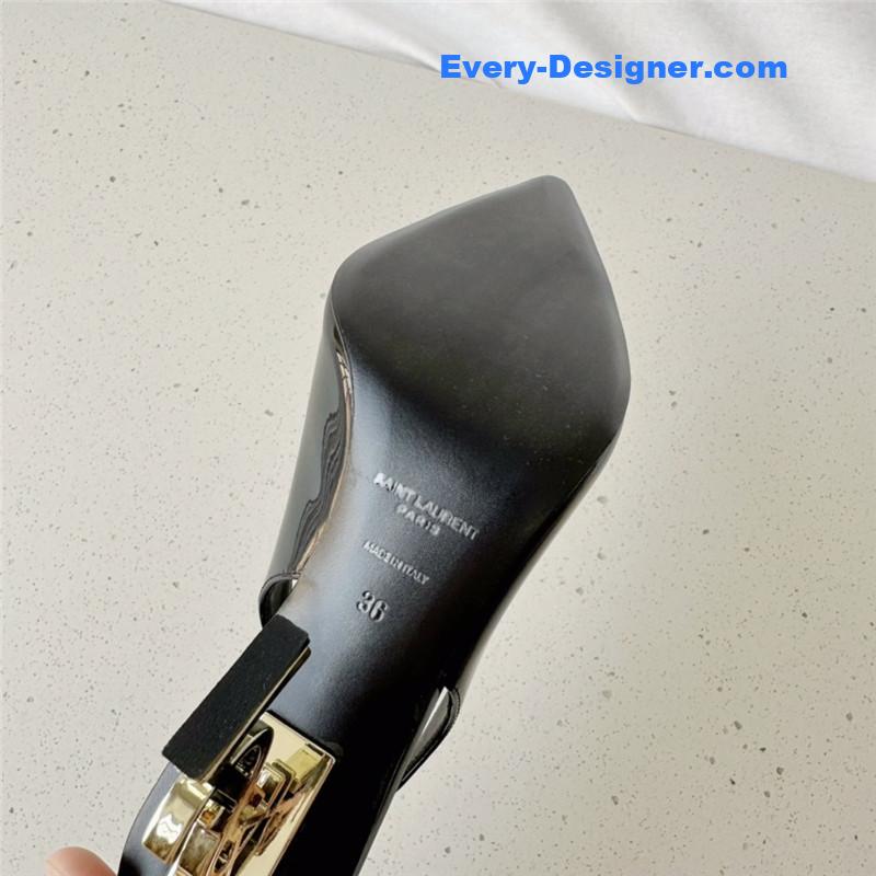 YSL classic high-heeled shoes