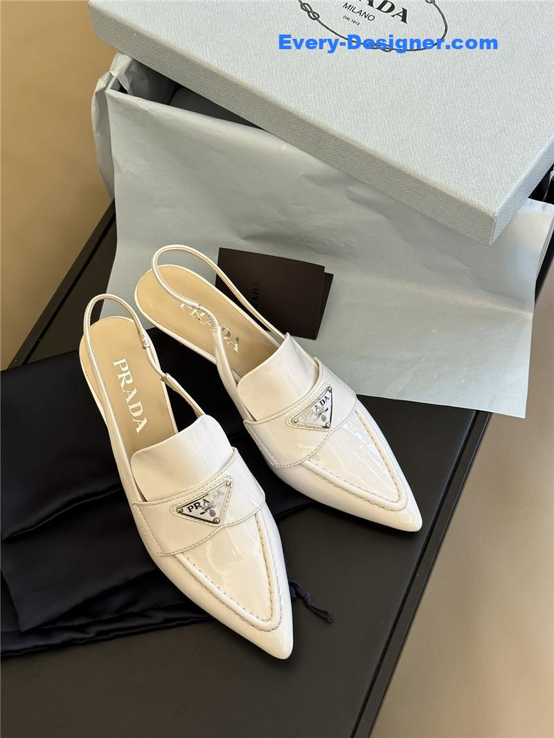 Pra*a triangle logo sneakers