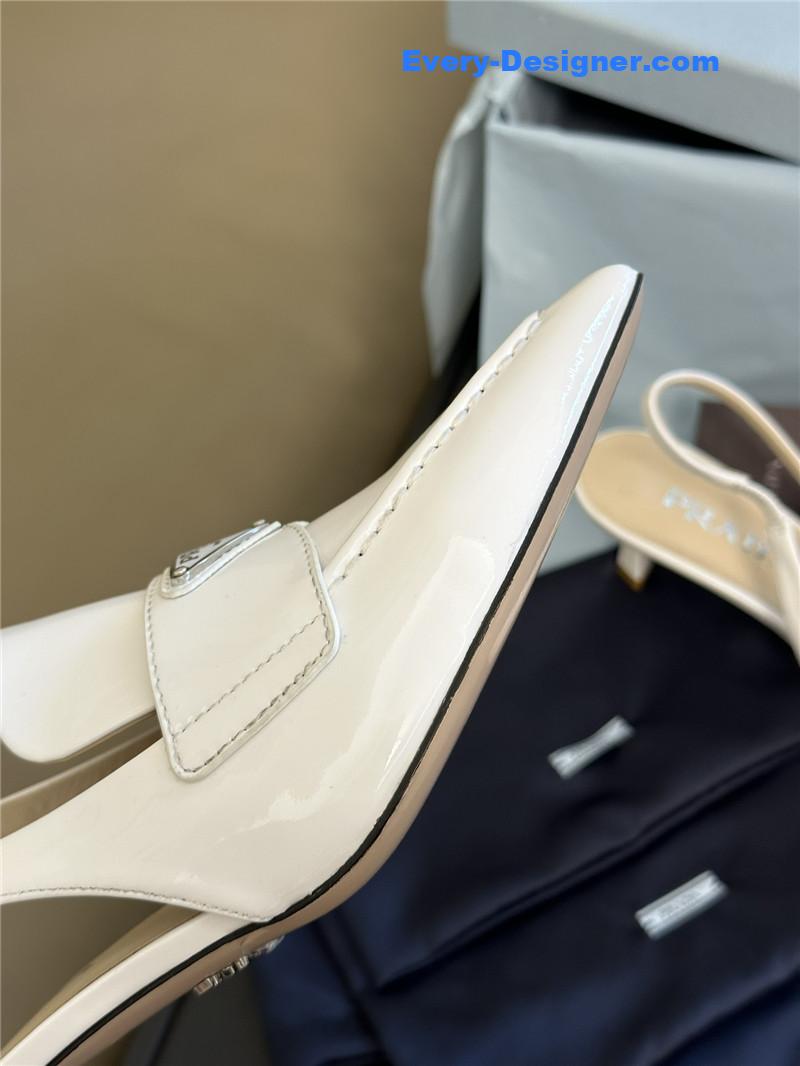 Pra*a triangle logo sneakers