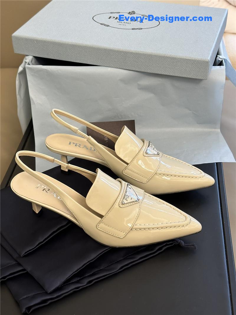 Pra*a triangle logo sneakers