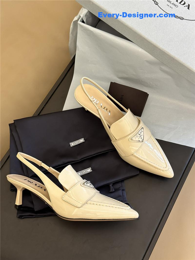 Pra*a triangle logo sneakers