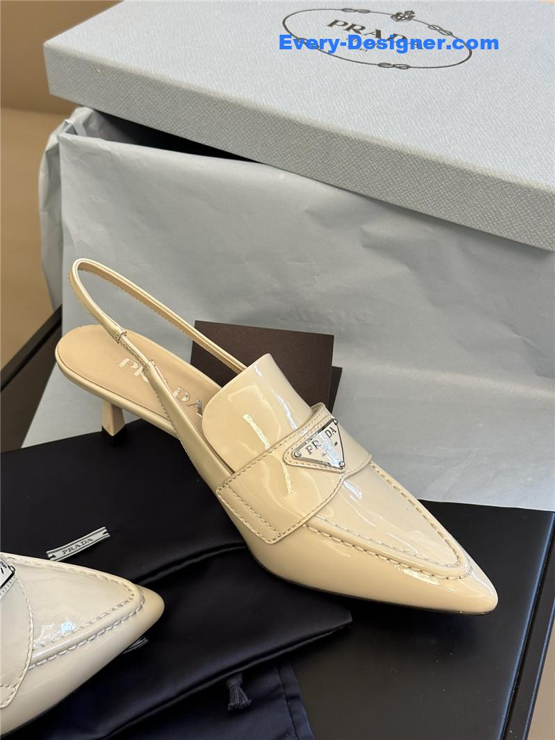 Pra*a triangle logo sneakers