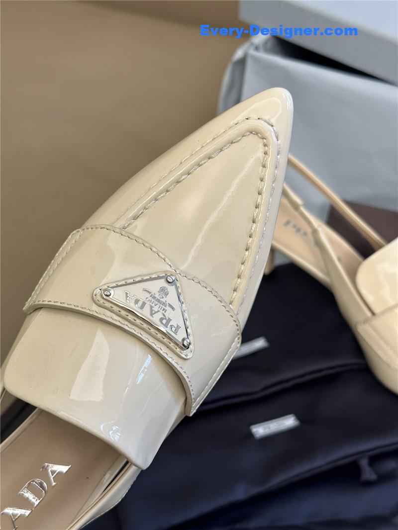 Pra*a triangle logo sneakers