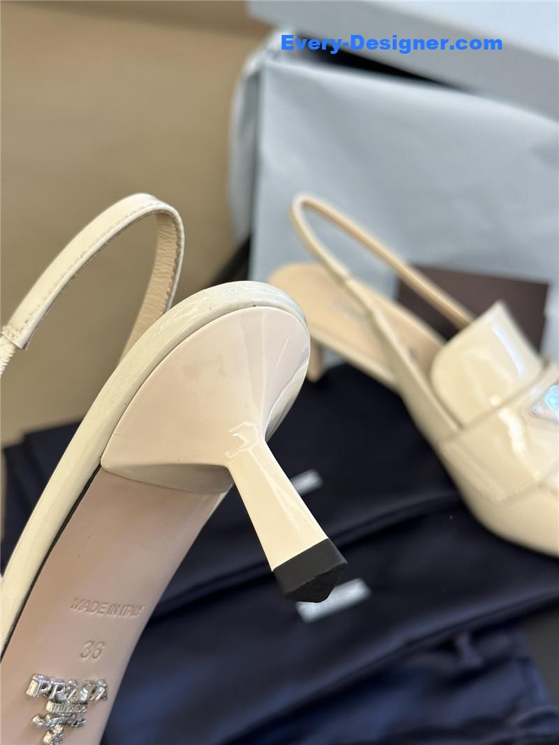 Pra*a triangle logo sneakers