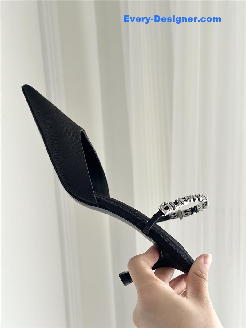 A1exa*der wang letter rhinestone sandals